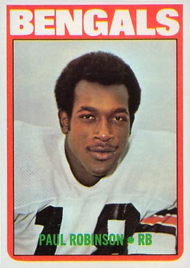 1972 Topps Paul Robinson #219 Football Card