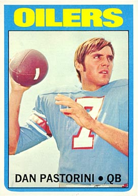 1972 Topps Dan Pastorini #156 Football Card