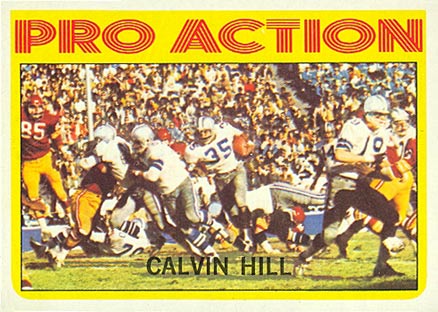 1972 Topps Calvin Hill #129 Football Card