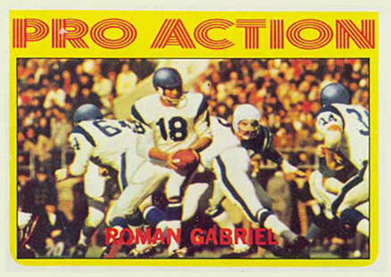 1972 Topps Roman Gabriel #128 Football Card