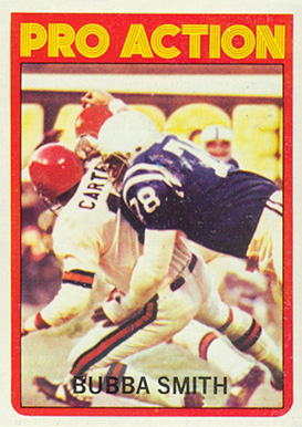 1972 Topps Bubba Smith #127 Football Card