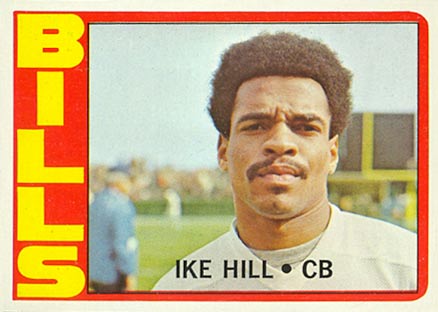 1972 Topps Ike Hill #83 Football Card