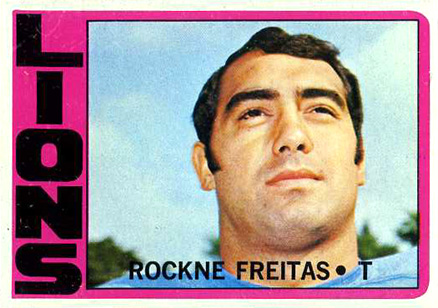 1972 Topps Rockne Freitas #94 Football Card