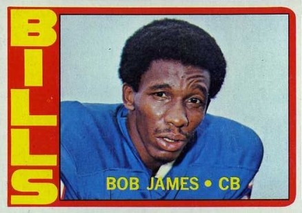 1972 Topps Bob James #114 Football Card