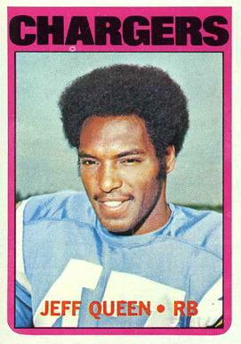 1972 Topps Jeff Queen #117 Football Card