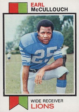 1973 Topps Earl McCullouch #248 Football Card