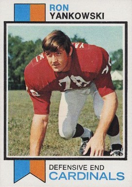 1973 Topps Ron Yankowski #241 Football Card