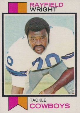 1973 Topps Rayfield Wright #110 Football Card