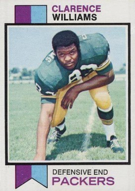 1973 Topps Clarence Williams #109 Football Card