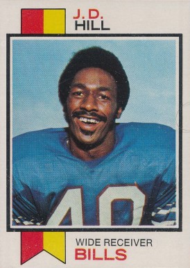 1973 Topps J.D. Hill #69 Football Card