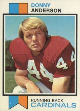1973 Topps Donny Anderson #485 Football Card