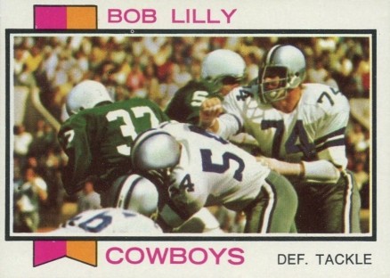 1973 Topps Bob Lilly #450 Football Card