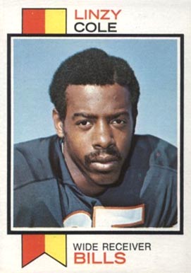 1973 Topps Linzy Cole #449 Football Card