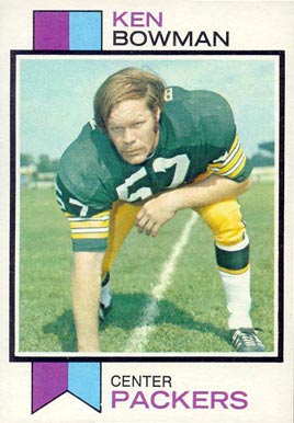 1973 Topps Ken Bowman #446 Football Card