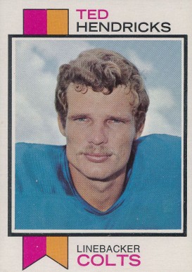 1973 Topps Ted Hendricks #430 Football Card