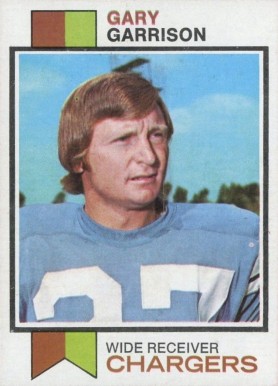 1973 Topps Gary Garrison #375 Football Card