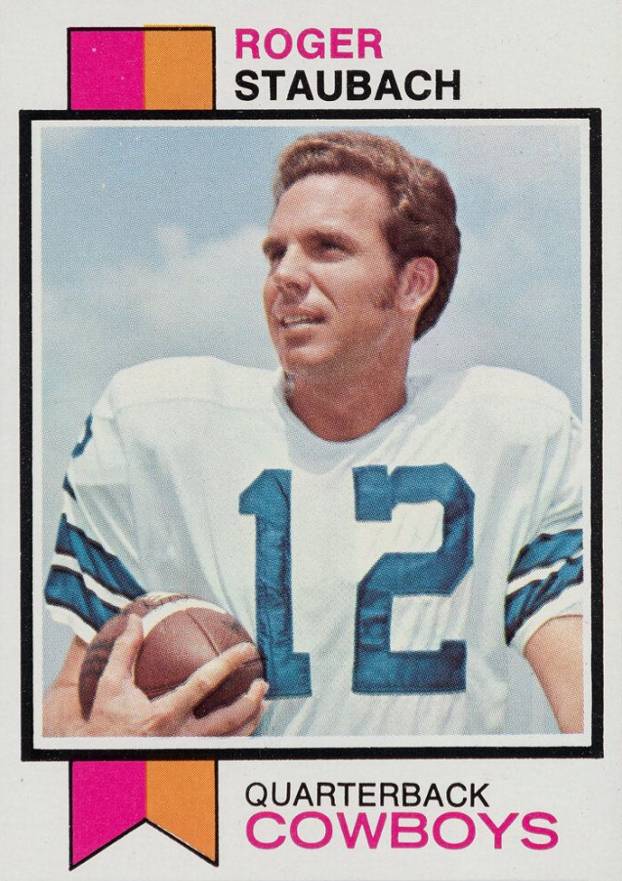 1973 Topps Roger Staubach #475 Football Card