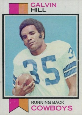1973 Topps Calvin Hill #35 Football Card