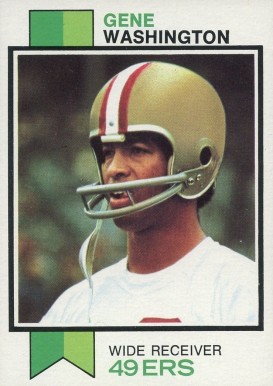 1973 Topps Gene Washington #460 Football Card