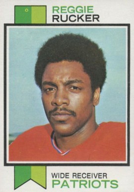 1973 Topps Reggie Rucker #517 Football Card