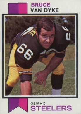 1973 Topps Bruce Van Dyke #505 Football Card