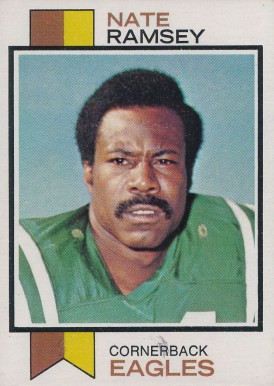 1973 Topps Nate Ramsey #482 Football Card