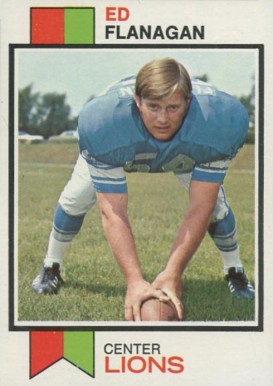 1973 Topps Ed Flanagan #471 Football Card