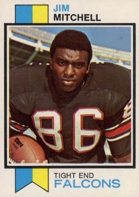 1973 Topps Jim Mitchell #463 Football Card
