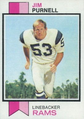 1973 Topps Jim Purnell #447 Football Card