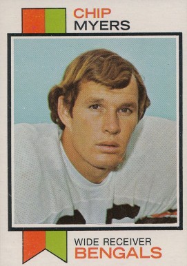 1973 Topps Chip Myers #445 Football Card