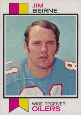 1973 Topps Jim Beirne #439 Football Card