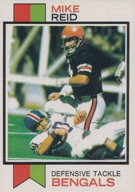 1973 Topps Mike Reid #420 Football Card
