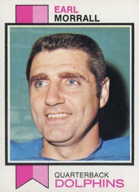1973 Topps Earl Morrall #414 Football Card