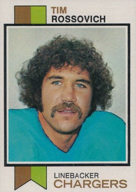 1973 Topps Tim Rossovich #403 Football Card