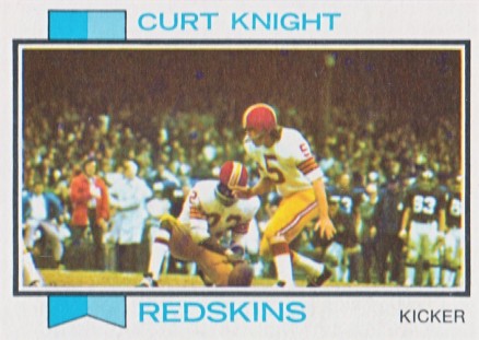 1973 Topps Curt Knight #397 Football Card