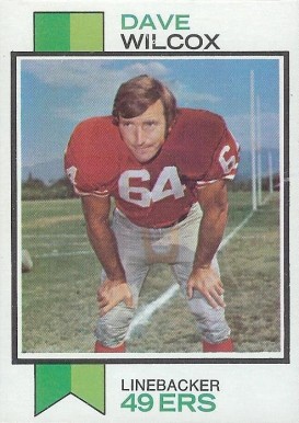 1973 Topps Dave Wilcox #360 Football Card