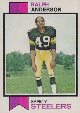 1973 Topps Ralph Anderson #357 Football Card