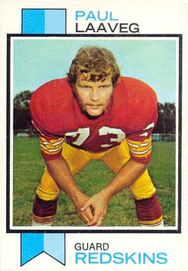 1973 Topps Paul Laaveg #339 Football Card
