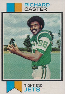 1973 Topps Richard Caster #323 Football Card