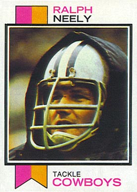 1973 Topps Ralph Neely #321 Football Card