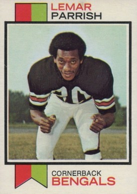 1973 Topps Lemar Parrish #315 Football Card