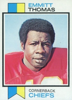 1973 Topps Emmitt Thomas #107 Football Card