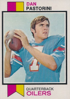 1973 Topps Dan Pastorini #225 Football Card