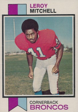 1973 Topps Leroy Mitchell #217 Football Card