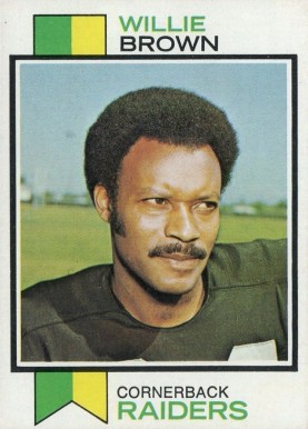 1973 Topps Willie Brown #210 Football Card