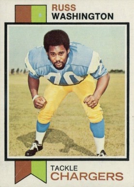 1973 Topps Russ Washington #199 Football Card