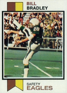 1973 Topps Bill Bradley #170 Football Card