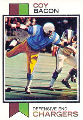 1973 Topps Coy Bacon #149 Football Card