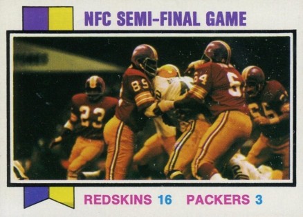 1973 Topps NFC Semi-Final Game #135 Football Card