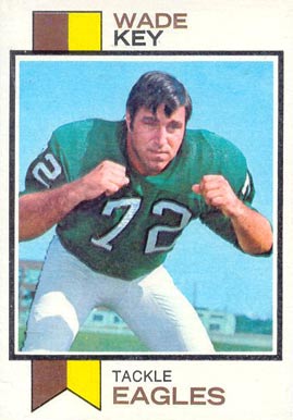 1973 Topps Wade Key #86 Football Card